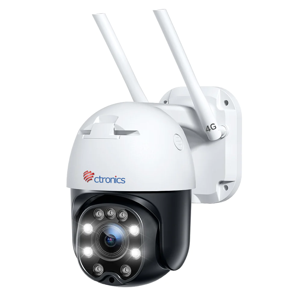 15€ sur CTRONICS Caméra Surveillance WiFi Exterieure PTZ IP Camera