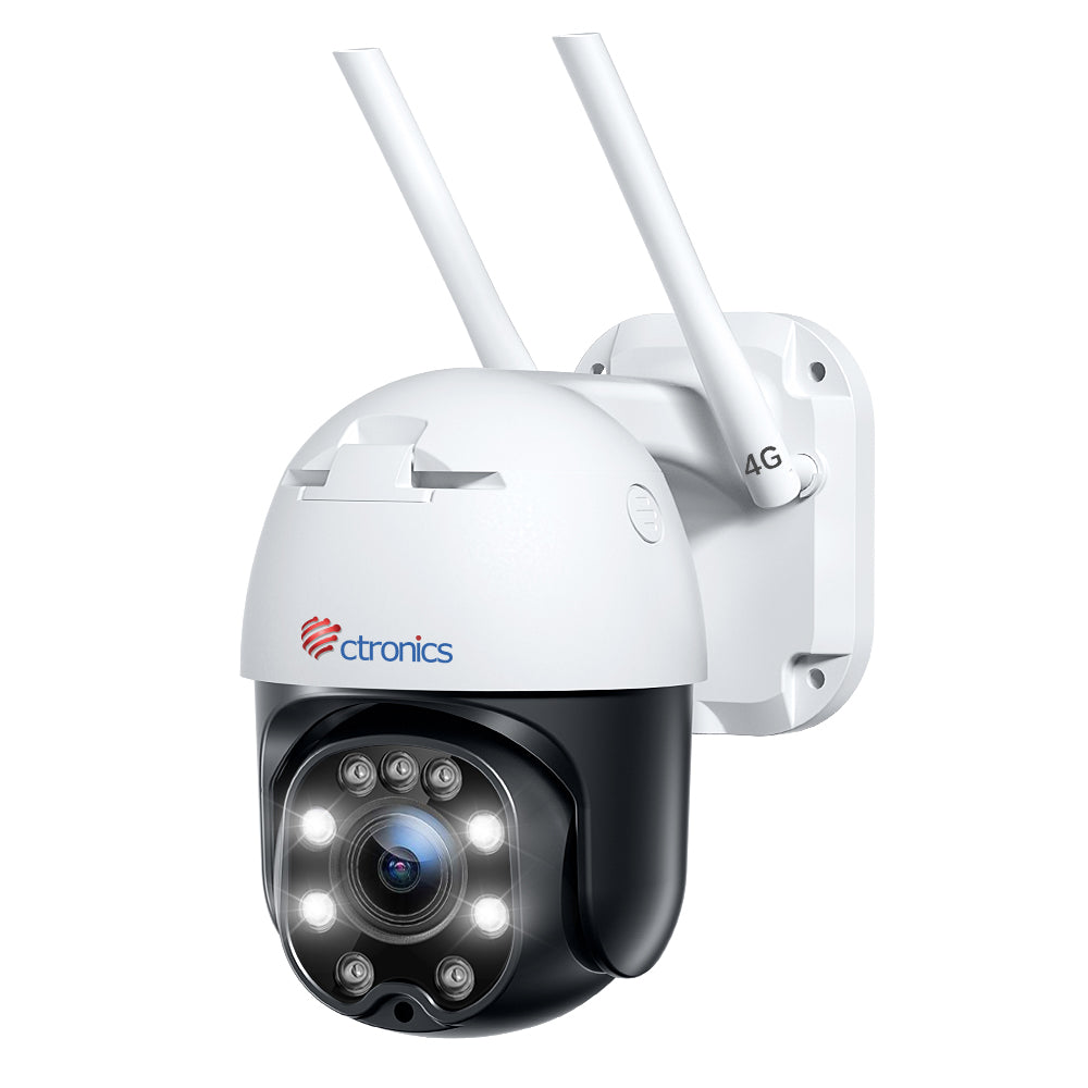 5X Zoom Optique 3G/4G LTE Caméra Surveillance Extérieure Ctronics aver