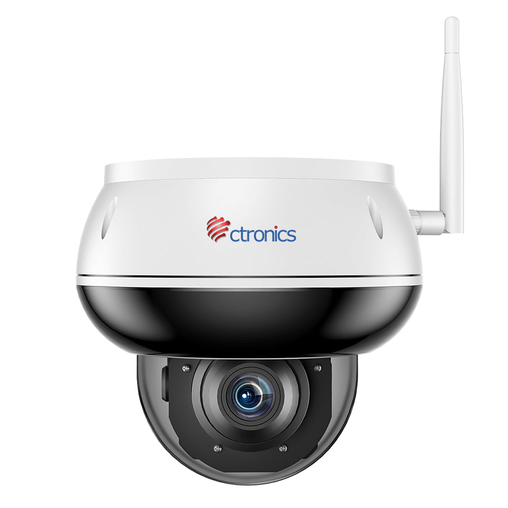 Ctronics 4K 8MP Caméra Surveillance WiFi Extérieure Dôme 2,4 /5 Ghz Wi