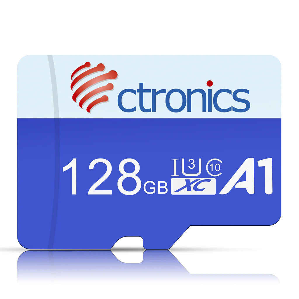 Ctronics Carte Micro SD 64G/128G/256G pour la caméra Surveillance