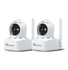 4MP 3G/4G LTE Caméra Surveillance Intérieure avec Carte SIM, Détection Humaine/Mouvement, Suivi Auto