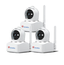 4MP 3G/4G LTE Caméra Surveillance Intérieure avec Carte SIM, Détection Humaine/Mouvement, Suivi Auto