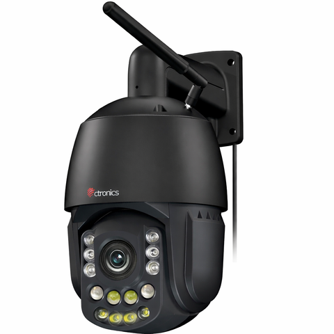 Ctronics 4K 30X 3D Zoom Optique Caméra Surveillance Extérieure, 180M Nuit Vision & Auto Cruise & Zoom