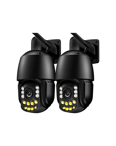 Ctronics 4K 30X 3D Zoom Optique Caméra Surveillance Extérieure, 180M Nuit Vision & Auto Cruise & Zoom