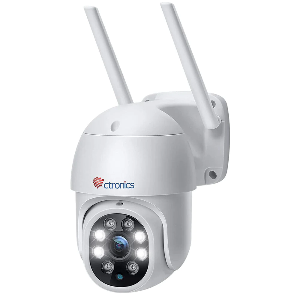 Caméra Surveillance WiFi Extérieure PTZ Caméra IP 360° Vision Nocturne Couleur Détection Humaine Suivi Automatique