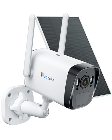 Caméra de sécurité intelligente 2MP avec vision nocturne et détection de corps