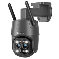 3G/4G LTE Caméra Surveillance Exterieure à Double Objectif Détection Humaine 6X Zoom Hybride Carte SIM Incluse - fr.ctronics