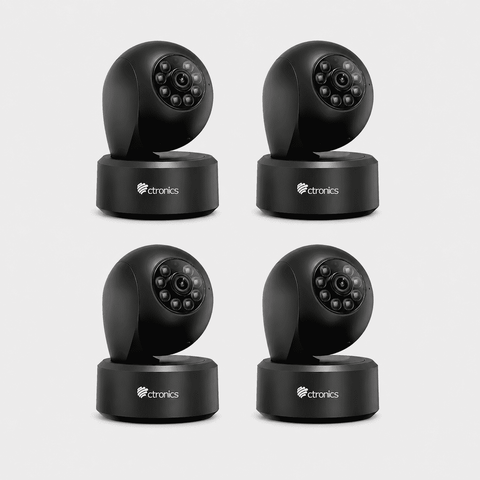 4K 8MP Intérieure Surveillance Caméra 2,4/5GHz Wi-FI Suivi Automatique Détection Intelligente de Personne/Animaux