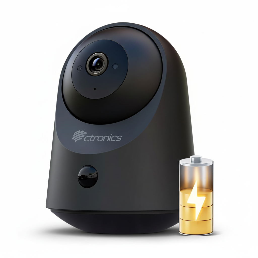 Ctronics Caméra Surveillance Intérieure 2K 3MP WiFi