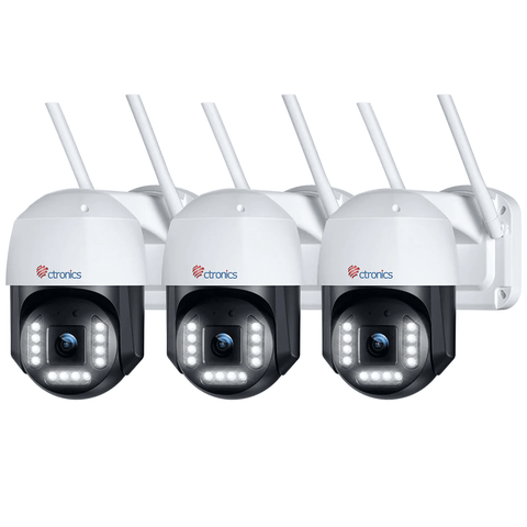 Ctronics Caméra Surveillance WiFi Extérieure PTZ Caméra IP Ctronics Caméra Surveillance WiFi Extérieure PTZ Caméra IP